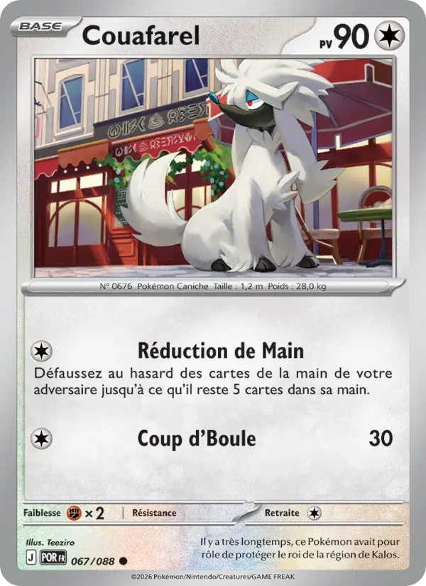 Couafarel — carte 067 de l’extension Équilibre Parfait