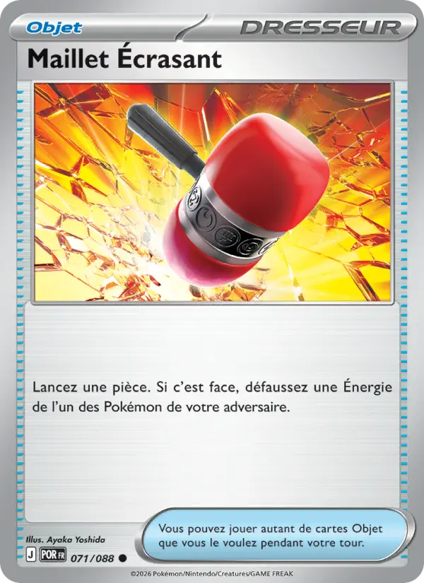 Maillet Écrasant — carte 071 de l’extension Équilibre Parfait