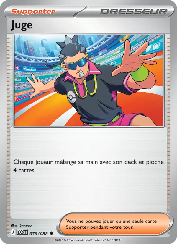 Juge — carte 076 de l’extension Équilibre Parfait