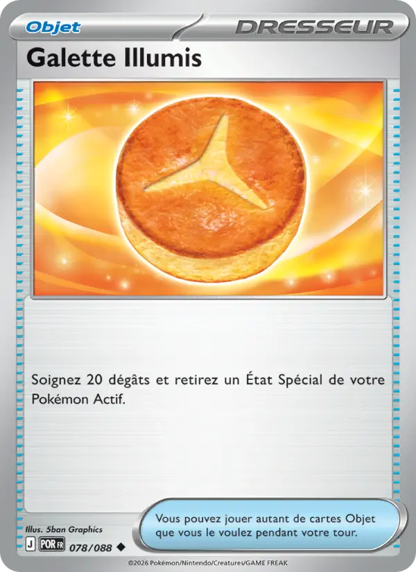 Galette Illumis — carte 078 de l’extension Équilibre Parfait
