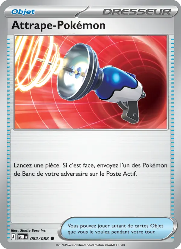Attrape-Pokémon — carte 082 de l’extension Équilibre Parfait