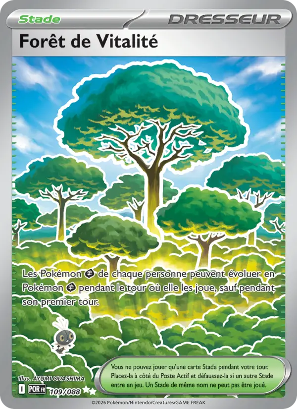 Forêt de Vitalité — carte 109 de l’extension Équilibre Parfait