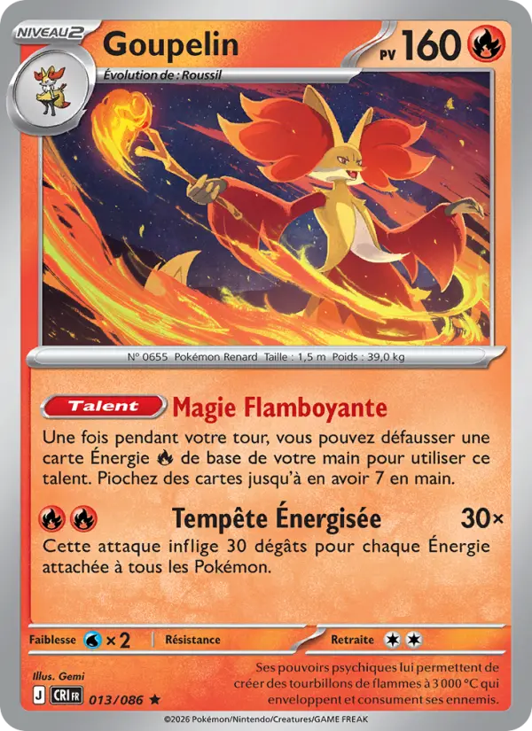 Goupelin — carte 013 de l’extension Chaos Ascendant