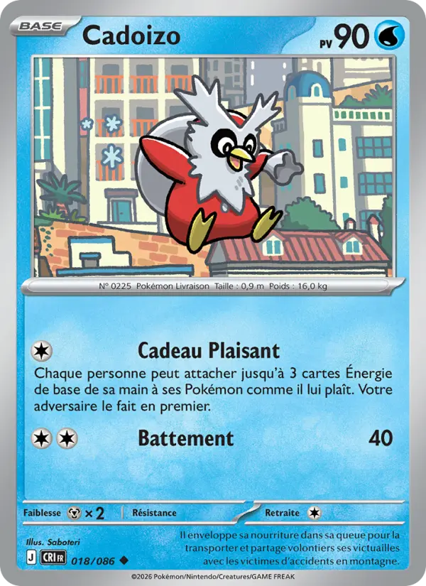 Cadoizo — carte 018 de l’extension Chaos Ascendant