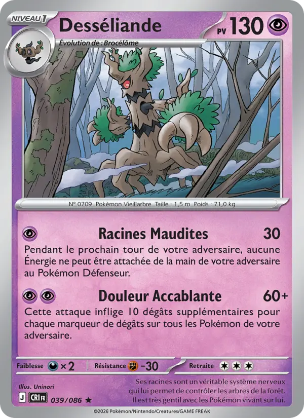 Desséliande — carte 039 de l’extension Chaos Ascendant