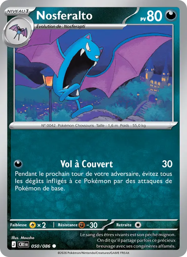 Nosferalto — carte 050 de l’extension Chaos Ascendant