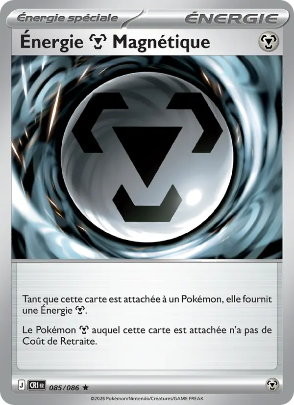 Énergie Metal Magnétique — carte 085 de l’extension Chaos Ascendant