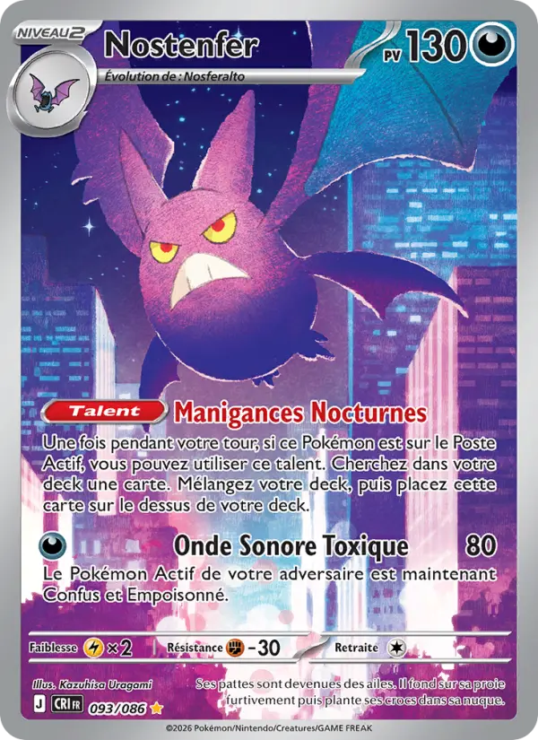 Nostenfer — carte 093 de l’extension Chaos Ascendant