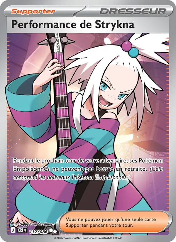 Performance de Strykna — carte 112 de l’extension Chaos Ascendant