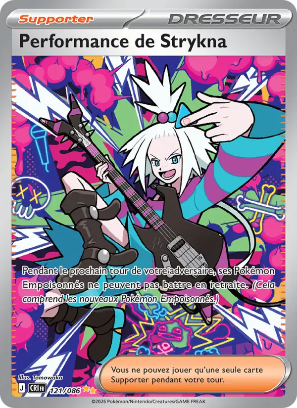 Performance de Strykna — carte 121 de l’extension Chaos Ascendant