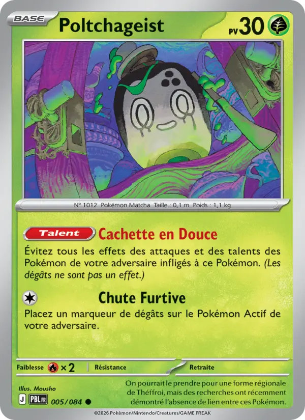 Poltchageist — carte 005 de l’extension Nuit Noire