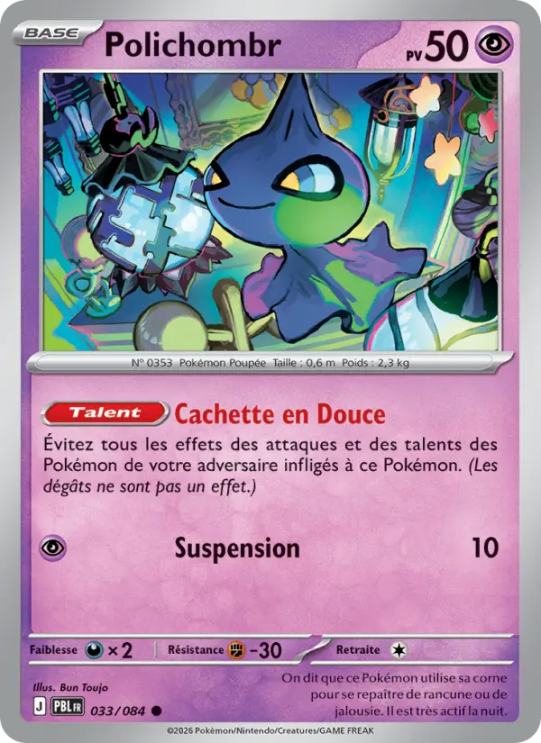 Polichombr — carte 033 de l’extension Nuit Noire