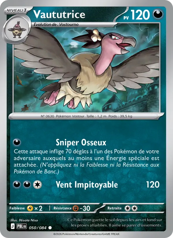 Vaututrice — carte 050 de l’extension Nuit Noire