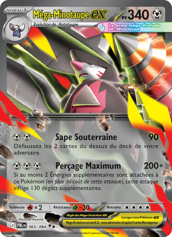 Méga-Minotaupe-ex — carte 065 de l’extension Nuit Noire
