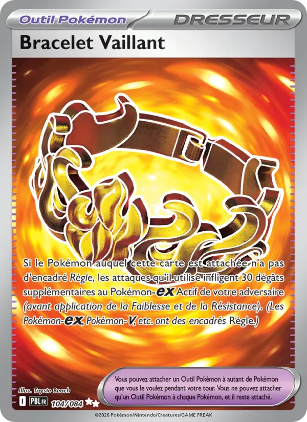 Bracelet Vaillant — carte 104 de l’extension Nuit Noire