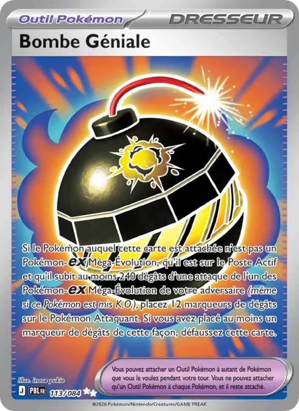 Bombe Géniale — carte 113 de l’extension Nuit Noire