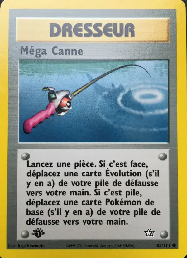 Méga Canne — carte 103 de l’extension Neo Genesis