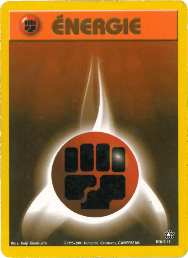 Énergie Combat — carte 106 de l’extension Neo Genesis