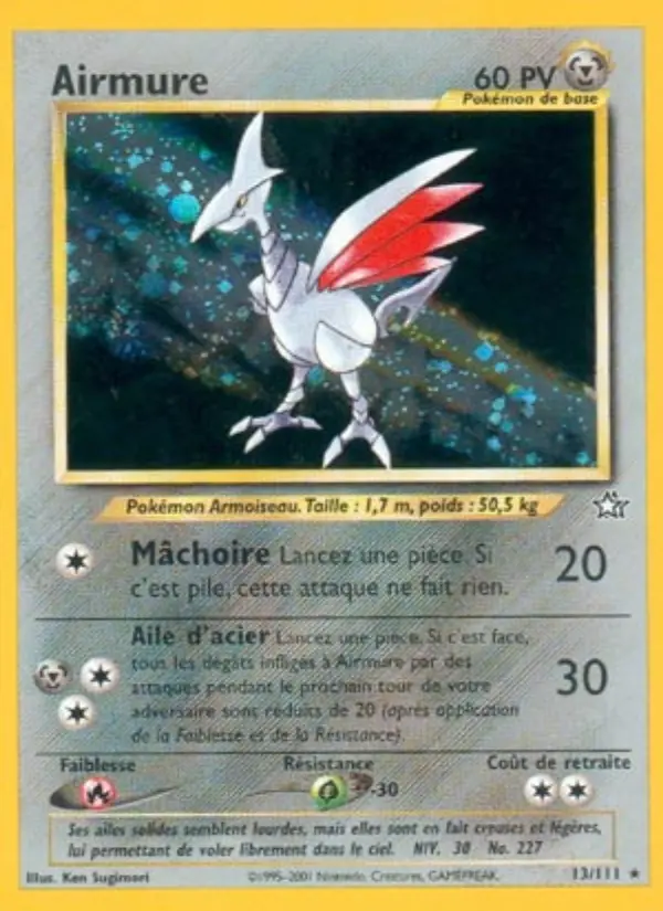 Airmure — carte 13 de l’extension Neo Genesis