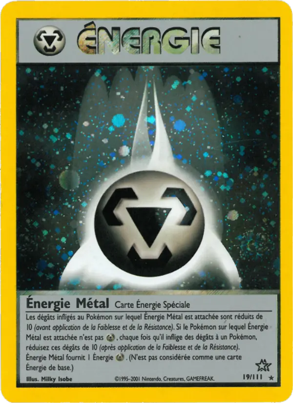 Énergie Métal — carte 19 de l’extension Neo Genesis
