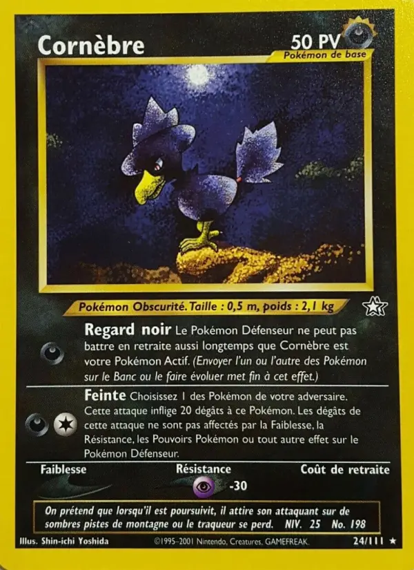 Cornèbre — carte 24 de l’extension Neo Genesis