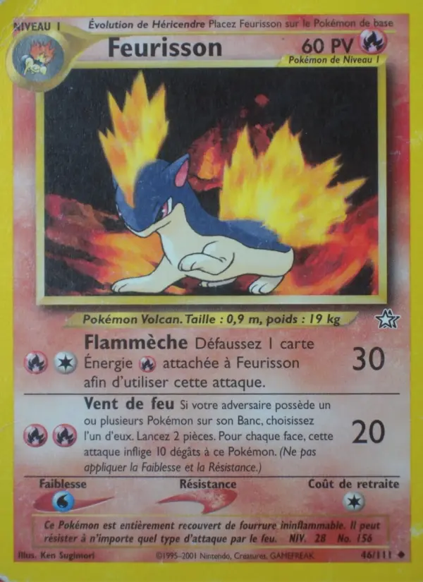 Feurisson — carte 46 de l’extension Neo Genesis