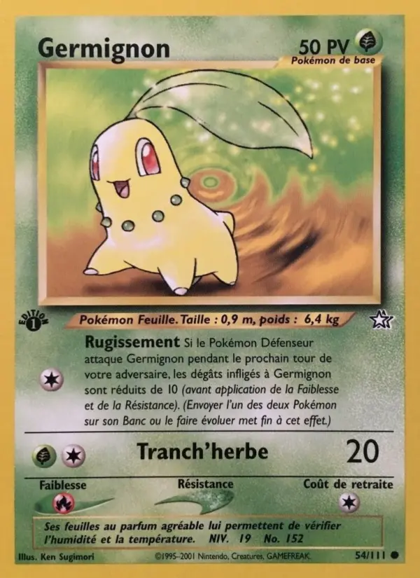 Germignon — carte 54 de l’extension Neo Genesis