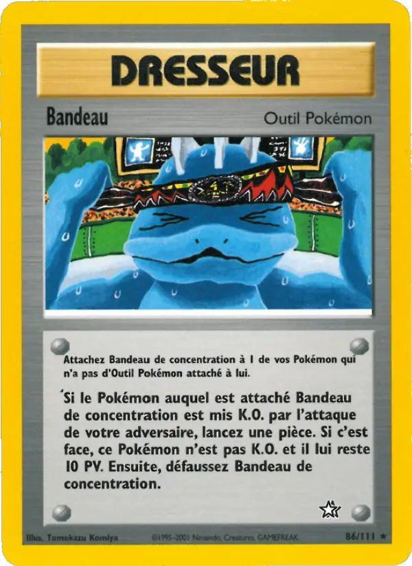 Bandeau — carte 86 de l’extension Neo Genesis