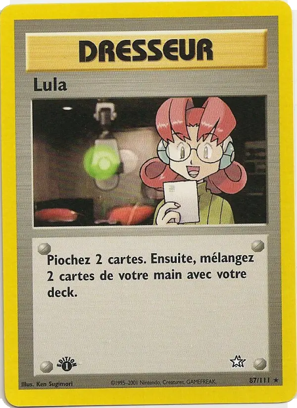 Lula — carte 87 de l’extension Neo Genesis