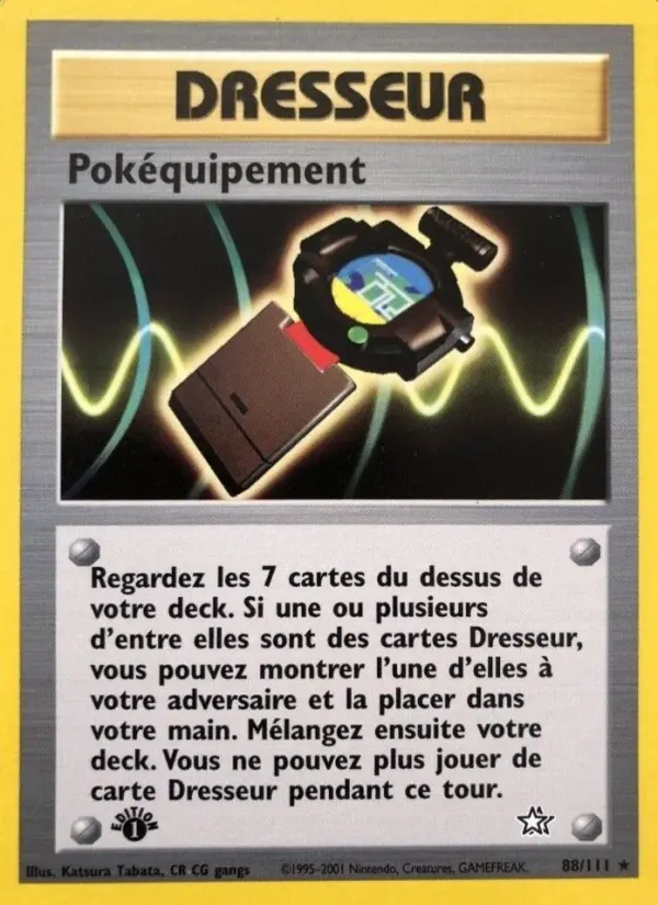Pokéquipement — carte 88 de l’extension Neo Genesis