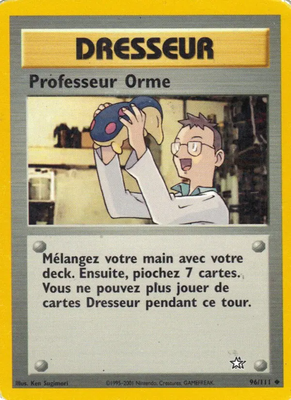 Professeur Orme — carte 96 de l’extension Neo Genesis