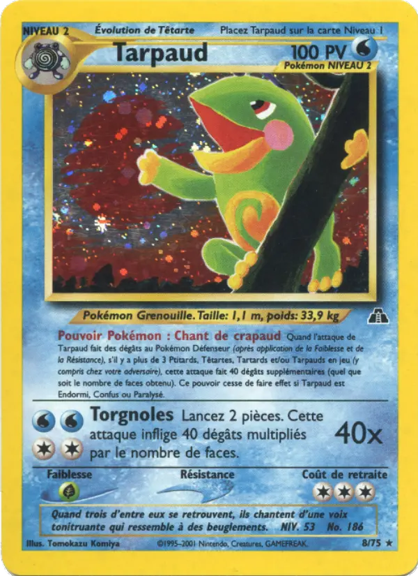 Tarpaud — carte 8 de l’extension Neo Discovery