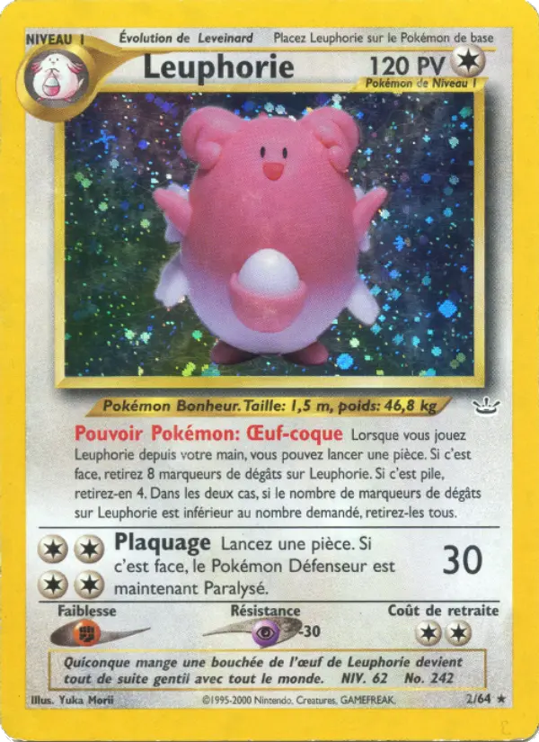 Leuphorie — carte 2 de l’extension Neo Revelation