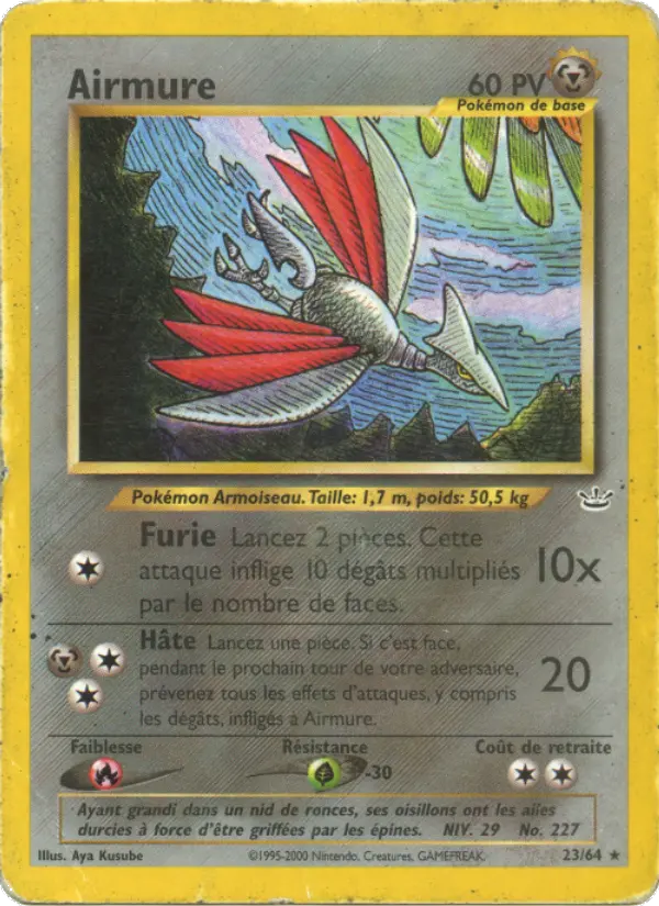 Airmure — carte 23 de l’extension Neo Revelation