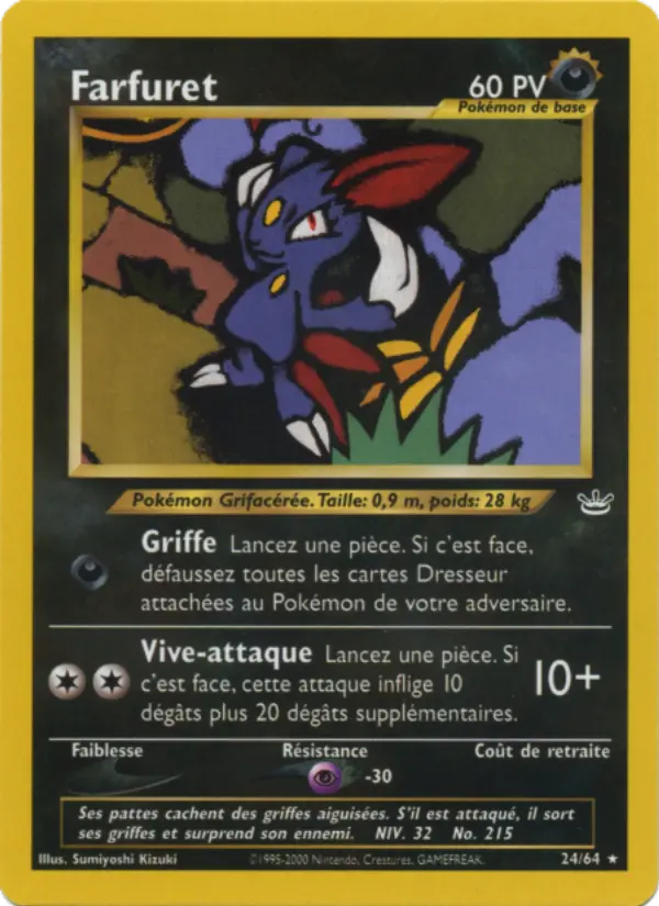 Farfuret — carte 24 de l’extension Neo Revelation