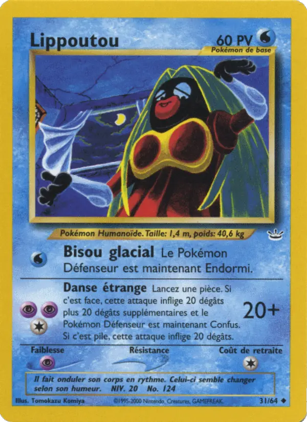 Lippoutou — carte 31 de l’extension Neo Revelation