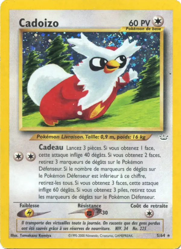 Cadoizo — carte 5 de l’extension Neo Revelation