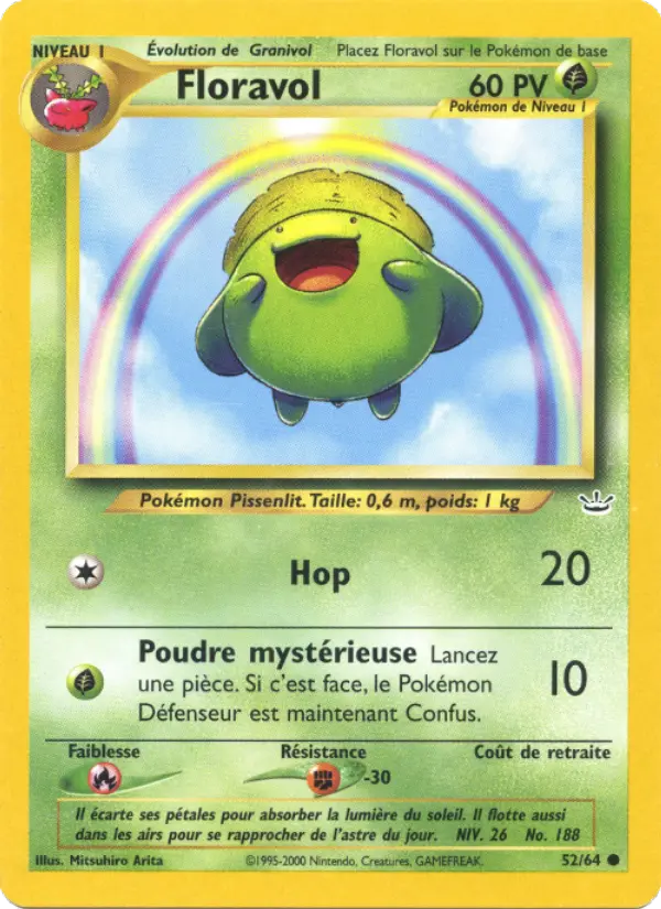 Floravol — carte 52 de l’extension Neo Revelation