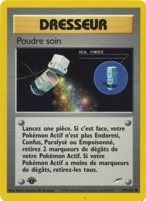 Poudre soin — carte 104 de l’extension Neo Destiny