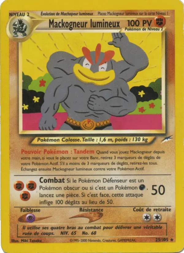 Mackogneur lumineux — carte 25 de l’extension Neo Destiny