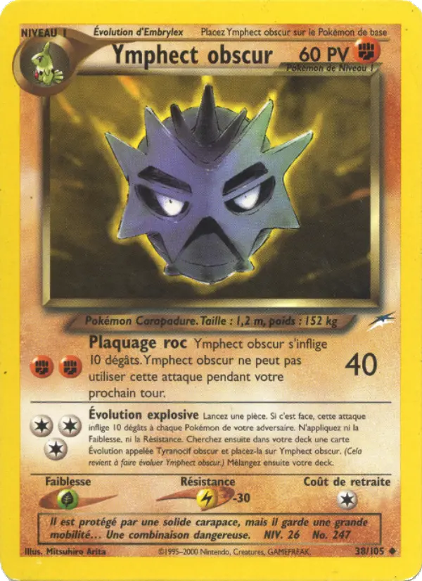 Ymphect obscur — carte 38 de l’extension Neo Destiny