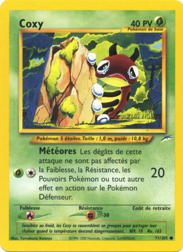 Coxy — carte 71 de l’extension Neo Destiny
