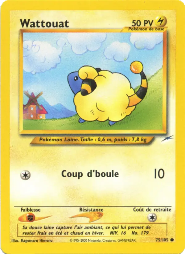 Wattouat — carte 75 de l’extension Neo Destiny