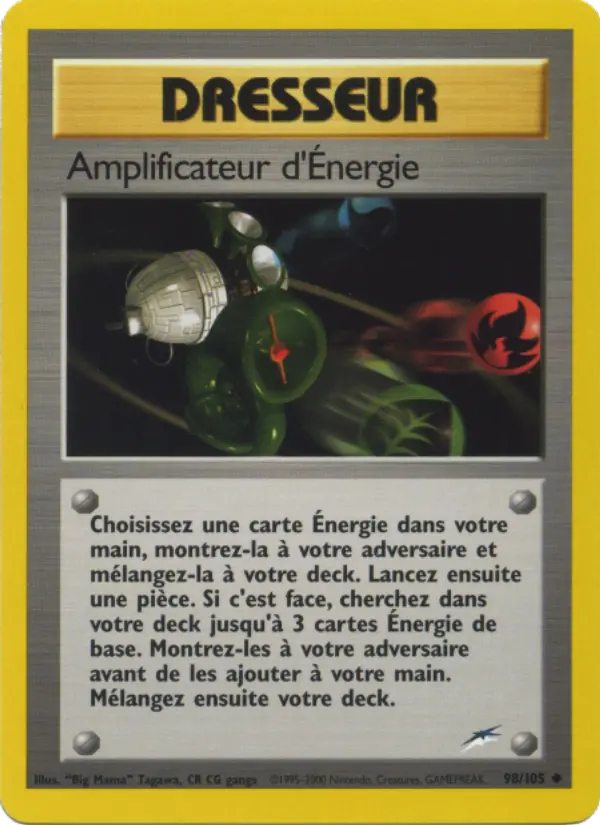Amplificateur d'Énergie — carte 98 de l’extension Neo Destiny