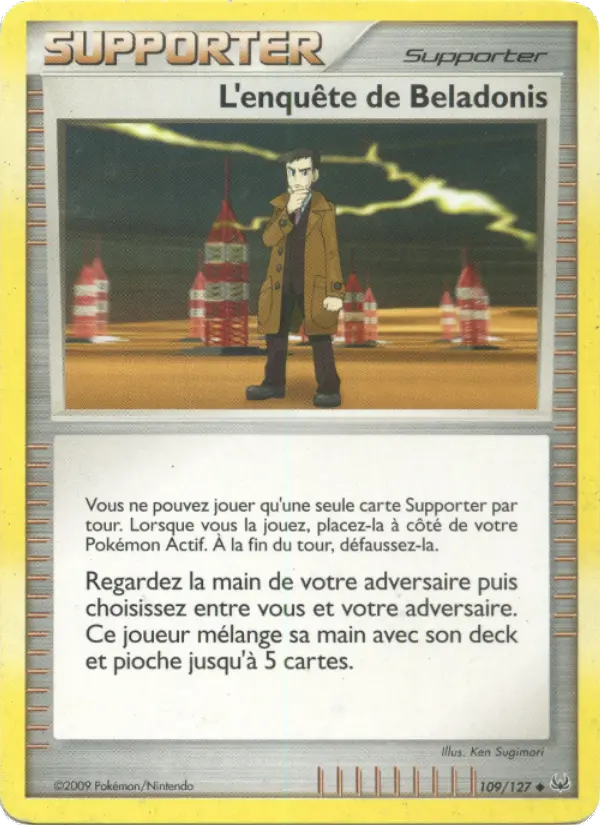 L'enquête de Beladonis — carte 109 de l’extension Platine