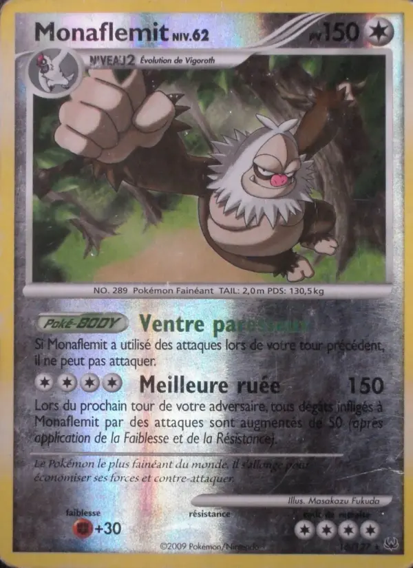 Monaflemit — carte 16 de l’extension Platine