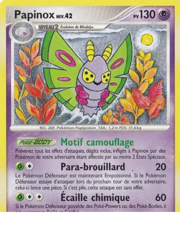 Papinox — carte 25 de l’extension Platine