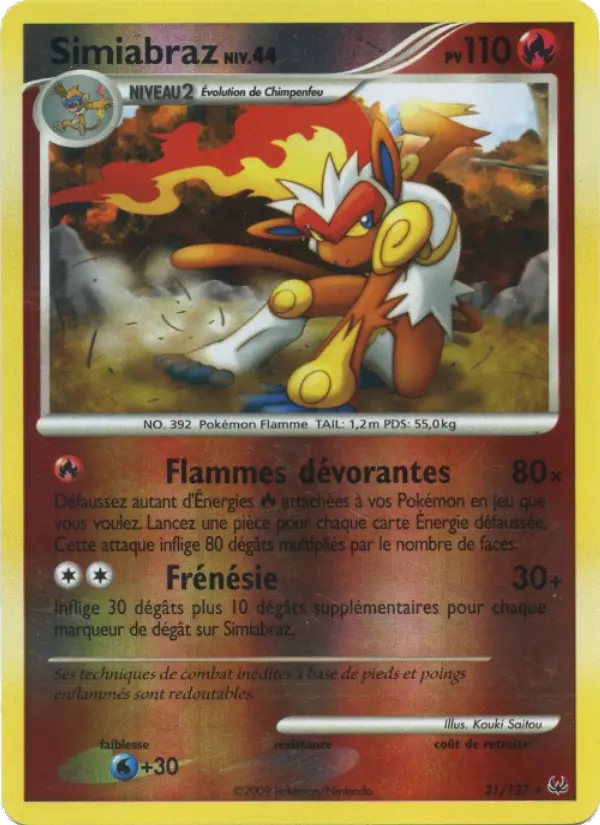 Simiabraz — carte 31 de l’extension Platine