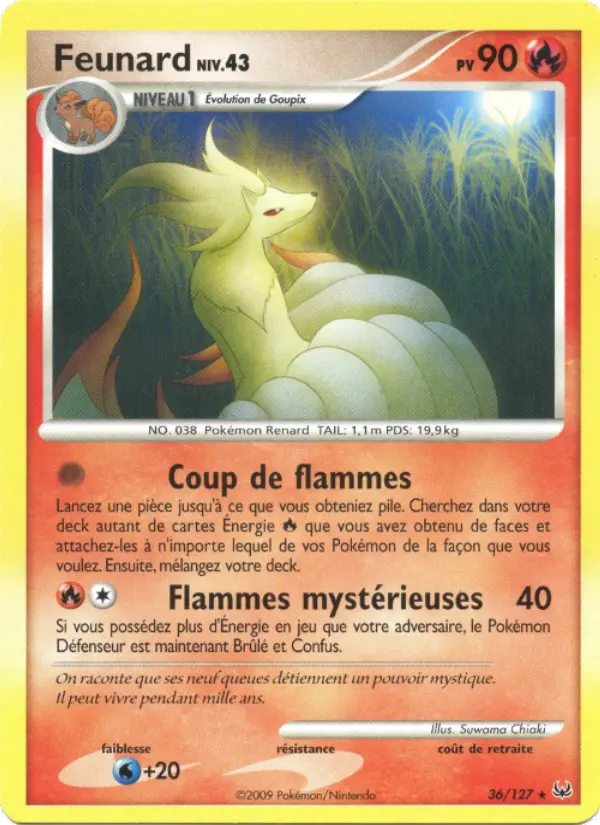 Feunard — carte 36 de l’extension Platine