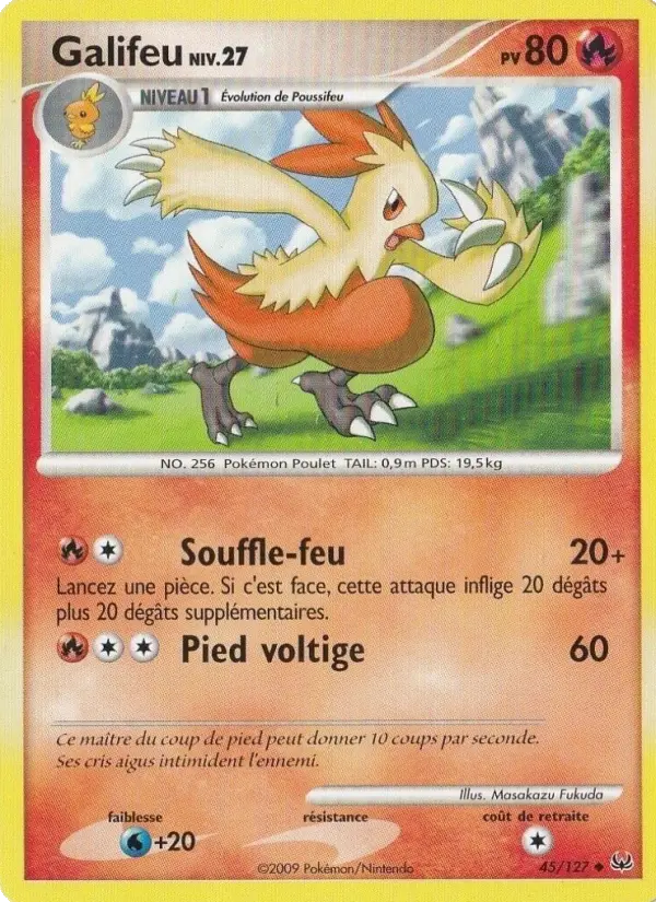 Galifeu — carte 45 de l’extension Platine